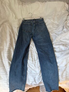 Primark Women's Blue Straight Jeans